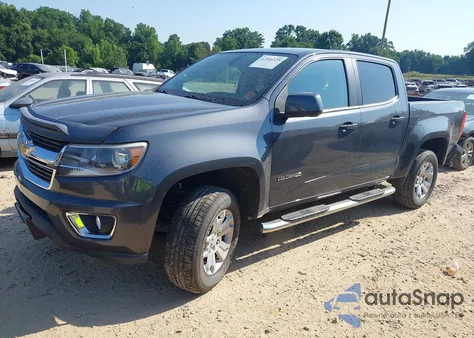 2016 Chevrolet Colorado Lt из США, поврежденный, VIN 1GCGTCE32G134107